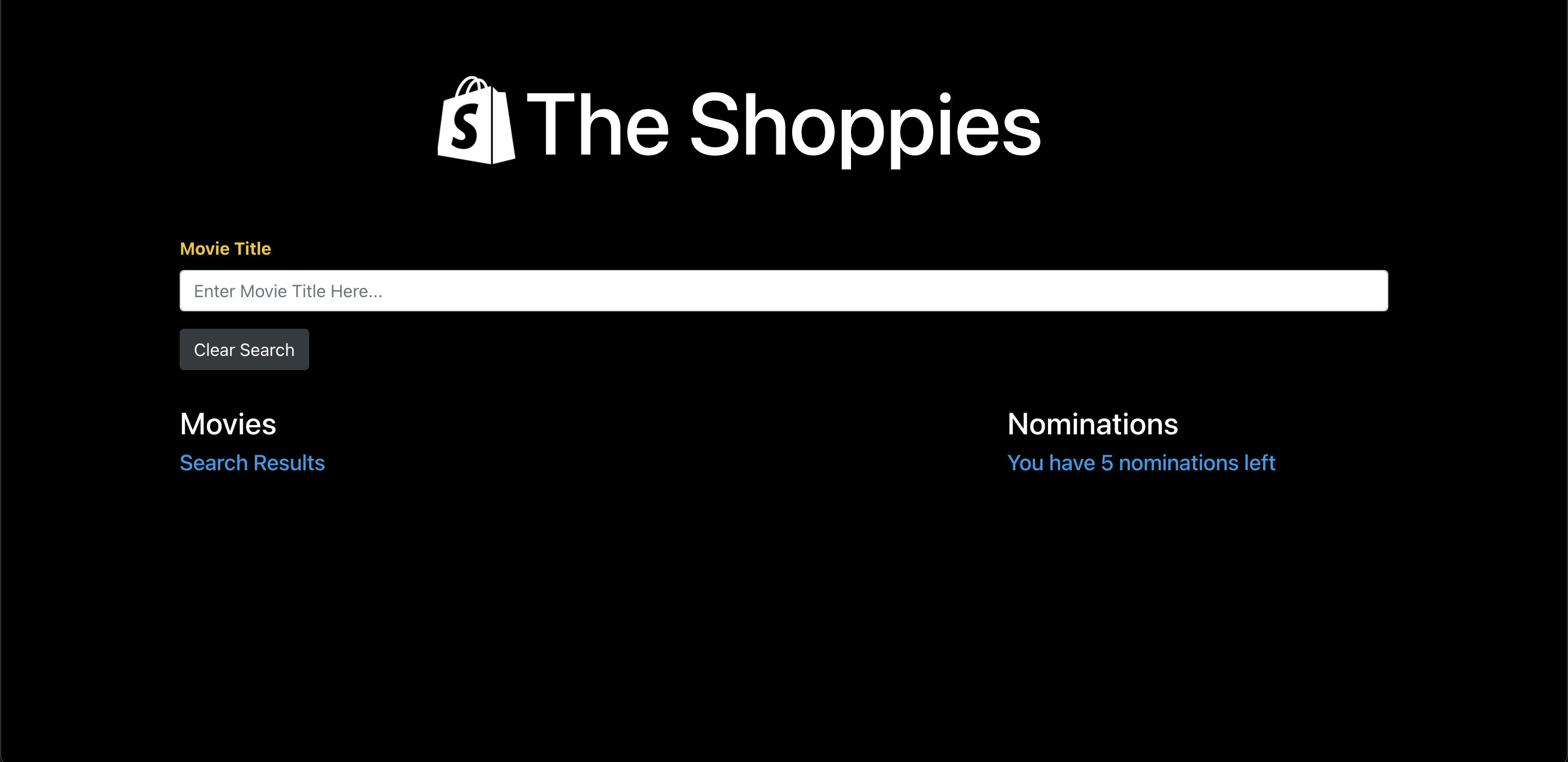 The Shoppies